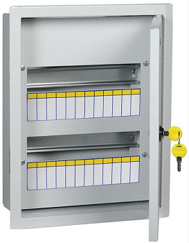 Корпус ЩРв-24 TITAN 3 395х310х120мм IP31 бел. метал. IEK MKM14-V-24-31-TW