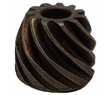 Шестерня малая коническая УШМ-125Т-11 (D17, d6, h15, 11зуб) PINION GEAR Энергомаш