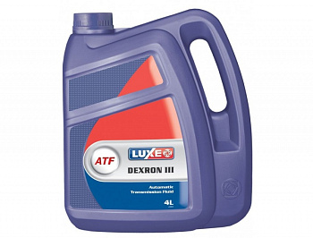 Жидкость для автомат. трансмиссий LUXE DEXRON-III 4л