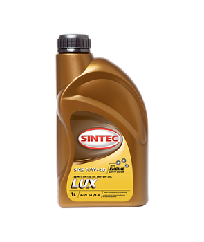 Масло SINTEC Люкс 5000 SAE 10W40 API SL/CF п/с 1л