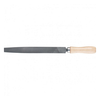 Напильник 150мм, плоский, деревянная ручка Сибртех