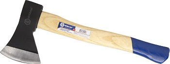 Топор плотницкий КОБАЛЬТ 600г, деревянная рукоятка						