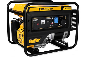 Генератор CHAMPION GG5000 (5/5,5кВт, 15лс, 25л, 71кг)
