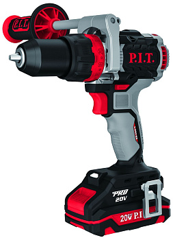 Дрель ударная бесщет. аккум. PSB20H-13C/2 X-DRIVER (20В, 110Нм, мет.патр 13мм, 2ск, 2АКБ,, 4Ач, ЗУ)