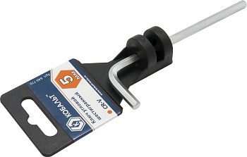 Ключ угловой шестигранный КОБАЛЬТ 5 мм Cr-V  Ключ угловой шестигранный КОБАЛЬТ 5 мм Cr-V