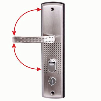 Комплект ручек СТАНДАРТ РН-СТ222-L для кит. металл. дверей левая