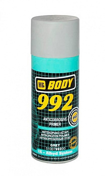 Грунтовка BODY-992 спрей 0,4л (серая)