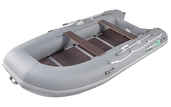 Лодка надувная GLADIATOR B370 темно-серый Лодка надувная GLADIATOR B370 темно-серый