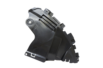 Защита бампера переднего левого!\ Renault Sandero 1.4/1.6 08>