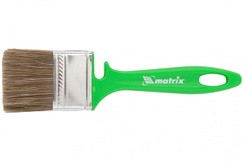 Кисть флейцевая "РАБОТЫ ПО ДЕРЕВУ" Color Line  50*12 мм// Matrix