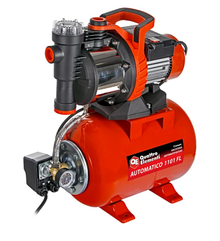 Станция насосная QUATTRO ELEMENTI Automatico 1101 FL (1100 Вт, 4200 л/ч, для чистой, 45 м, 15,4 кг)