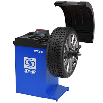 Стенд балансировочный синий СБМК-60 Э СТАРТ