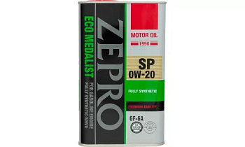 Масло моторное синтетическое ZEPRO ECO MEDALIST FS SP/GF-6A 0W20  1л