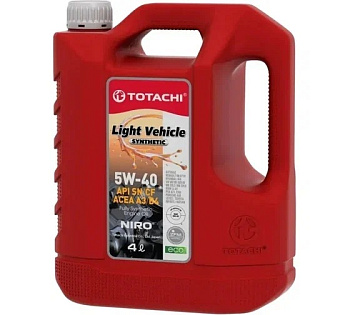 Масло TOTACHI NIRO LV SN/CF 5W40 SYNTHETIC 4л