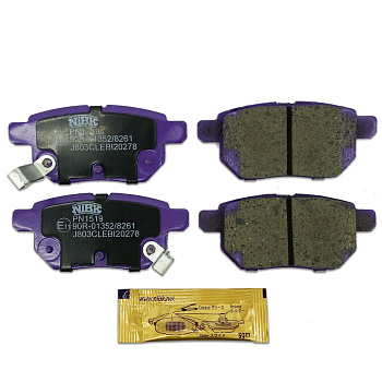 Колодки тормозные D2254, PN-1519