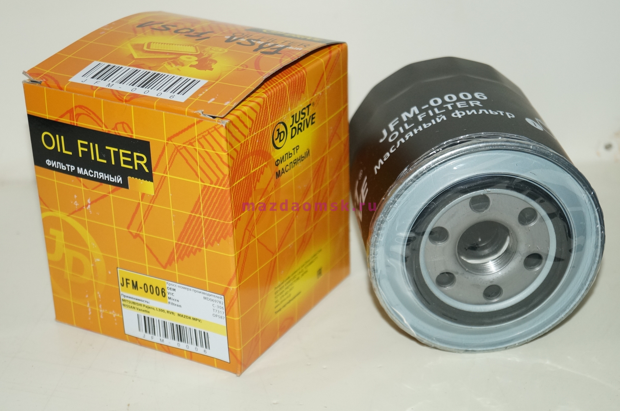 Фильтр масляный JFM-0008 JD