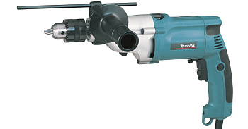 Дрель ударная MAKITA HP2070 1,0кВт 13мм 2ск., рев. (кейс)