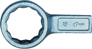 Ключ накидной односторонний 36мм коленчатый