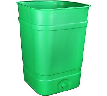 Бочка-бак 300л квадратная 