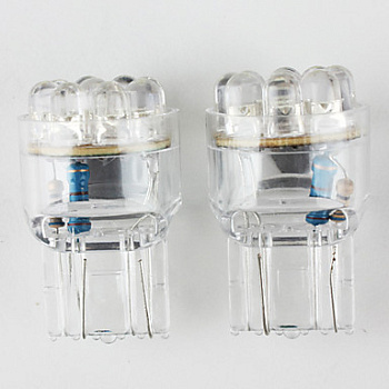 Лампа-диод 12V T20-7440  (9LED) Nord Yada