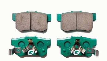 Колодки  G-brake GP-05004, HONDA CR-V 01- под датчик износа