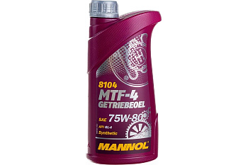 Масло трансмиссионное MANNOL GL-4 MTF-4 75W80 1л GETRIEBEOEL