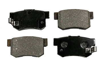 Колодки тормозные, задние D5066MH (с антискрипной пластиной)