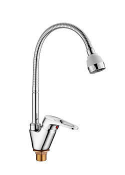 Смеситель ACCOONA для кухни с гибким изливом ф35 A84850