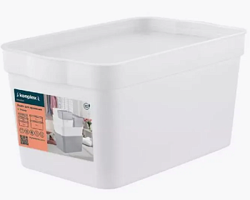 Ящик для хранения Keeplex Trendy 2,3 л 21,1х14,1х11 см белый