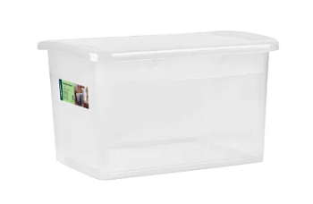 Ящик для хранения Keeplex Laconic 14л 37х27,4х22,2см прозрачный кристалл