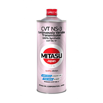 Жидкость трансмисс. MITASU CVT NS-3 FLUID (for NISSAN) синт. 1л