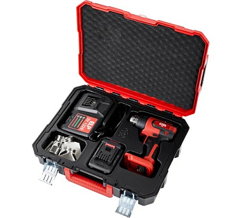 Термопистолет акк ELITECH ТВА 20СЛ5 20В,1х4.0Ач,ELP,200л/м,100-550грС