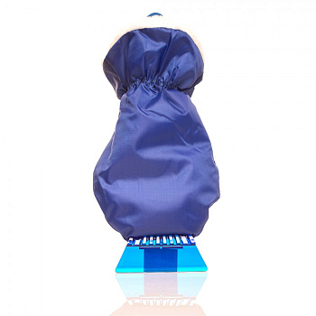 Скребок "KOLIBRIYA" Cristal-16 для снега с варежкой 31см