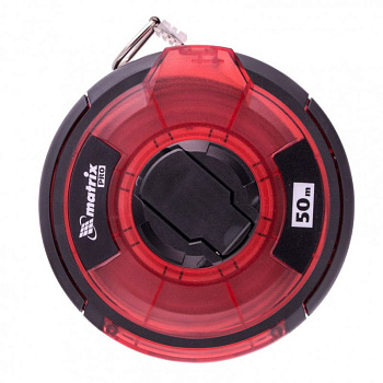 Рулетка геодезическая 50м х 12,5мм, закр.корп., стальная лента, односторон. шкала, PRO //MATRIX