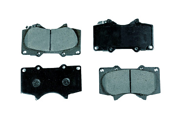 Колодки тормозные, передние (с антискрипной пластиной)