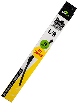 Щетка стеклоочистителя LIVCAR WIPER ALL SEASON (бескаркасная) 20