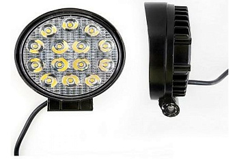 Фара рабочего света 42Вт круг 14 диодов ближний 112*112*47 TM Nord YADA																									