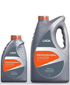 Масло моторное LADA PROFESSIONAL 5W40 SL/CF, 178,85 кг