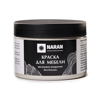 Краска для мебели 0,45 кг Наран 005 Пепельно-серый