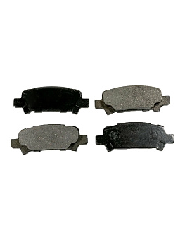 Колодки тормозные, задние D7069H (с антискрипной пластиной)