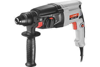 Перфоратор ЗУБР SDS-plus, реверс, горизонтальный, 3Дж, 0-1300об/мин, 0-4800уд/мин, 800Вт