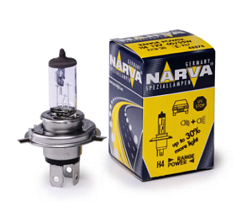 Лампа галогенная 12V р45/40W  P43+38+30%  NARV