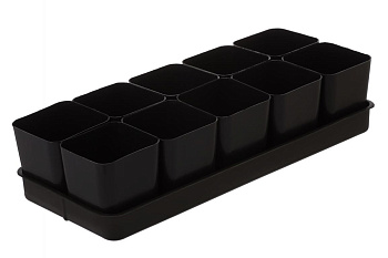 Набор д/рассады (№ 2 ; №1, малый) (0,5х10шт кв+поддон) /Ангарск