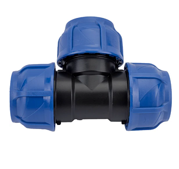 Тройник ПНД компрессионный  50-50-50 (8/2) VALFEX