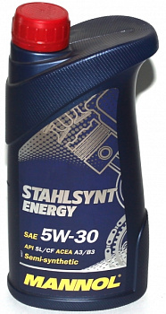 Масло моторное MANNOL  Energy 5W30  SL/CF син 1л.