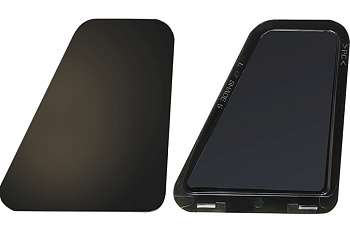 Стекло боковое для масок сварщика арт. 31583/31535/31565 DIN 5 (2шт)