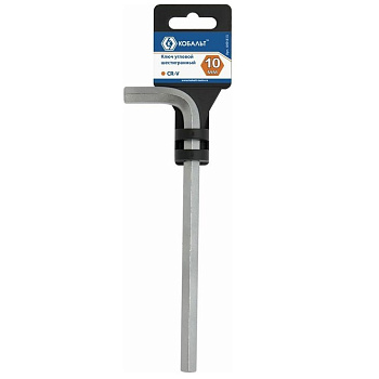 Ключ угловой шестигранный КОБАЛЬТ 10 мм Cr-V  Ключ угловой шестигранный КОБАЛЬТ 10 мм Cr-V
