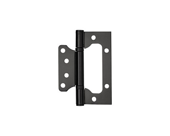 Петля универсальная без врезки IN4000W BL (100/P-2B 100x2,3) черный (45305) (AJAX)