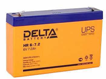 АКБ для мопеда 6V 7Ah DELTA