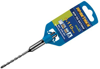 Бур ПРАКТИКА (SDS+) 4,0х110мм серия "Мастер" по бетону